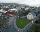 View of Torshavn from Hotel Hafnia